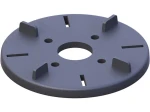 Gumowa podkładka podpora tarasowa pod płyty 8 mm DDP0008