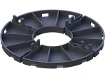 Plastikowa podkładka podpora tarasowa pod płyty 10 mm czarna DDP010