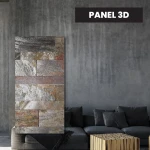 Kamenná dýha Samolepící Panel 3D Copper 15X60