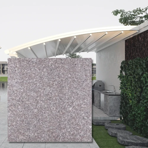 Płytka granitowa brązowa płomieniowana G664 60x60x2