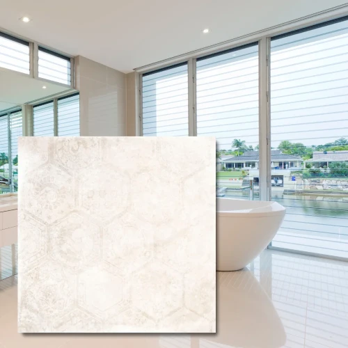Płytka gresowa Soft Concrete Hexagon Beige 60.webp