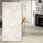 Kameninové dlaždice Soft Concrete Hexagon Brown 120x60x0,8cm