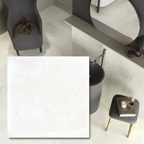 Płytka gresowa Soft Concrete White.webp