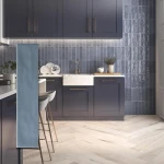 Nástěnné dlaždice Origin Eleganza Blu 7,5x30