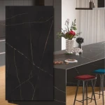 Křemenný sintr Black Atlantis Poler 324x162x1,2 cm