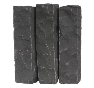 Ogrodowa Palisada Granitowa Łupana G690 Bazalt Black 100x10x10 cm