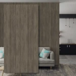 WPC Dark Wood Matte Carbon Board 280x112x0,5 cm