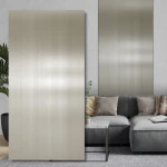 Carbon WPC Silver Plate Glossy 280x112x0,5 cm