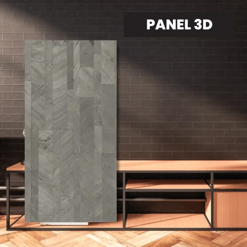 Fornir Samoprzylepny Panel 3D Ocean Black 15x60x0,2 cm