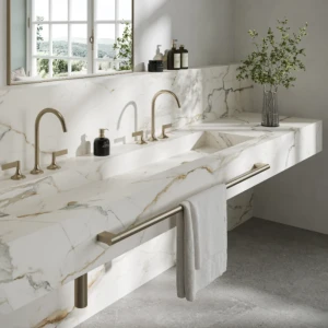 Spiek Kwarcowy TRI-D Passion White Soft 280x120x0,6 cm 6