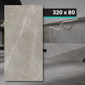Spiek Kwarcowy TRI-D Ritual Grey Soft 320x80x1,2 cm 1