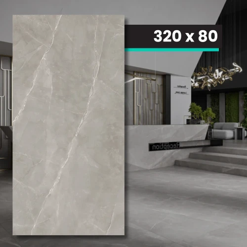 Spiek Kwarcowy TRI-D Ritual Grey Soft 320x80x2 cm 1