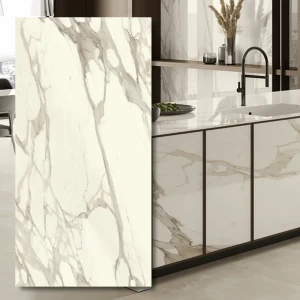 Spiek kwarcowy Calacatta Bernini Polerowany 320x160x0,6 cm