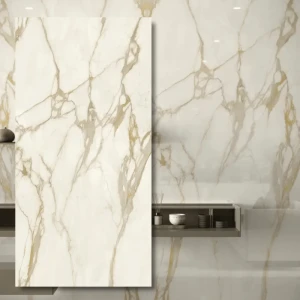 Velkoformátová deska Calacatta Gold Leštěný 320x160x0,6 cm