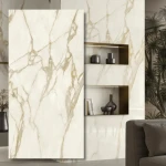 Velkoformátová deska Calacatta Gold Silk 324x162x1,2 cm