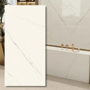 Velkoformátová deska Calacatta Meraviglia Leštěný 324x162x1,2 cm