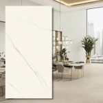 Velkoformátová deska Calacatta Meraviglia Silk 324x162x1,2 cm