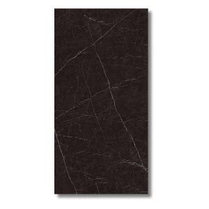 Spiek kwarcowy Nero Marquina Silk 324x162x1,2 cm
