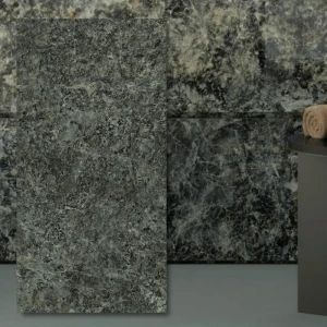 Spiek kwarcowy Grande Marazzi Quarzo Bluegrey Lux 320x160x0,6 cm