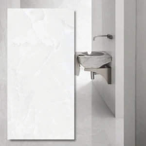Spiek kwarcowy Grande Marazzi Onice Bianco Poler 278x120x0,6 cm