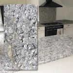 Brazilská žula  Mare 2cm Poler - Slab