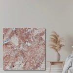 Dekorativní travertin Pink Old Tumbled 10x10x1 cm