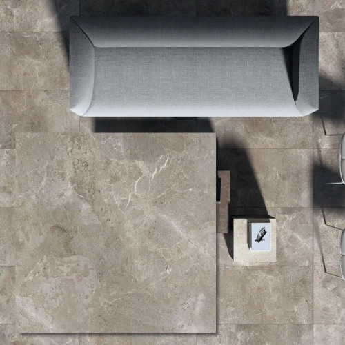 Płytka gresowa Royal Stone Palladium Grey 100x100x0,6 cm