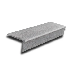 Zestaw Stopnica - Stopień + Podstopień Granitowy G664 100x35x2 / 100x15x2 Bullnose