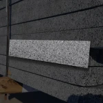 G654 New Flamované granitové pásy 2 cm