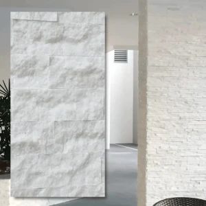 Kamień dekoracyjny marmurowy Pure White Brick 7x30