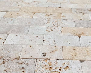 Trawertyn Ivory Classic Mix Bębnowany 5x30,5x1,2 /PAKIET 15,4M2/