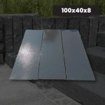 Vápenec Kadappa Black Palisáda Obrubník 100x40x8 cm