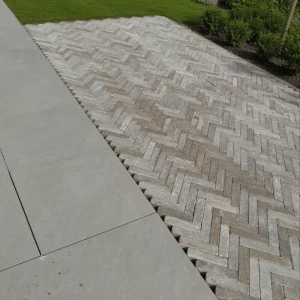 Trawertyn Light Bębnowany 10x30,5x1 cm