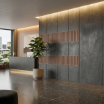 Kamenná dýha Black Slate XXL 122x280x0,2cm