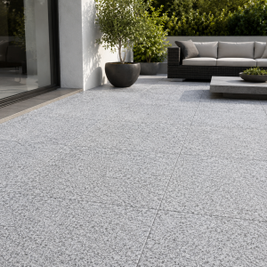 Žulové dlaždice Šedá Opalovaná Bianco Sardo G602 60x60x2 cm