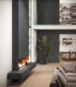 Spiek kwarcowy Atlas Plan Natura-Body Tech Soapstone Dark 324x162x1,2 cm