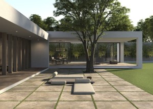 Płytka Gres Royal Stone Platinum White 120x60x2 cm Taras