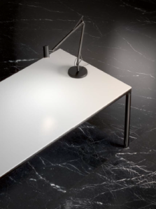 Spiek kwarcowy 12mm The Top Marazzi Elegant Black Lux 162x324 cm