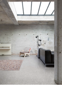 Spiek kwarcowy Grande Marazzi Terrazzo Grey Matt 320 cm x 160 cm x 0,6 cm