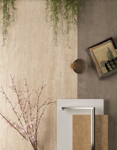 Spiek kwarcowy 12mm Travertino Sand 324x162 cm