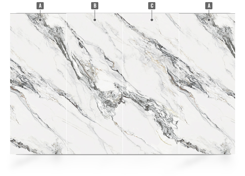 Statirro vzor na celé zdi